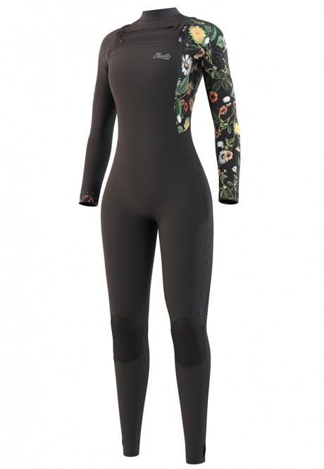 MYSTIC JAYDE 4/3 DOUBLE FRONT ZIP Full Suit 2022 black - M