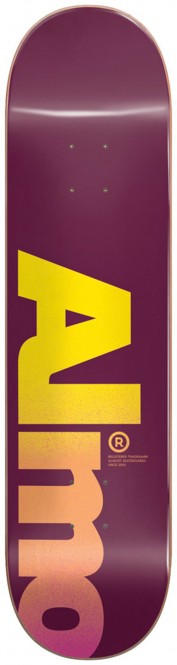 ALMOST TEAM FALL OFF LOGO Deck magenta - 8.0 kaufen