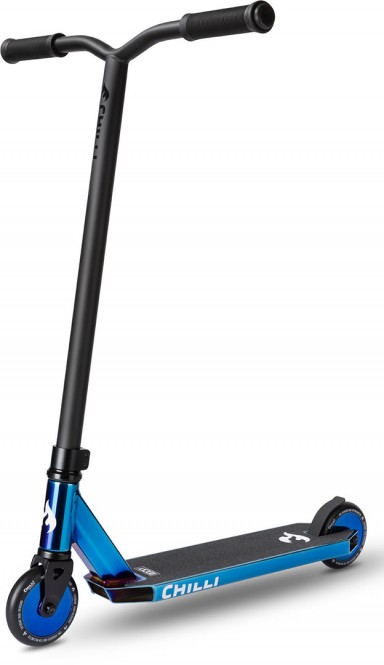 CHILLI PRO SCOOTER ROCKY Scooter Grind Limited DJ Edition blue neochrome diskwheels kaufen