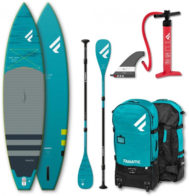 FANATIC RAY AIR PREMIUM 13,6 SUP 2020 inkl. CARBON 35 ADJUSTABLE 3-Piece...