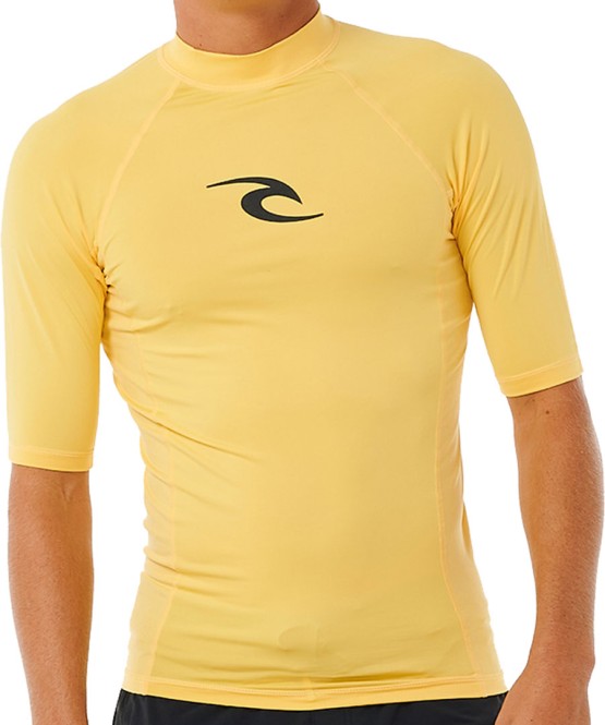 RIP CURL WAVES PERFORMANCE SS Lycra 2024 yellow - XS
