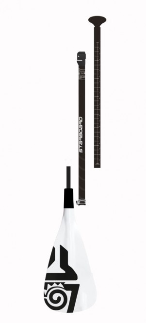 STARBOARD ENDURO TUFSKIN HYBRID CARBON 3-Piece SUP Paddel 2019 - M