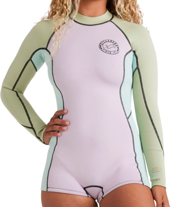BILLABONG 2/2 SPRING FEVER NATURAL LS Shorty 2025