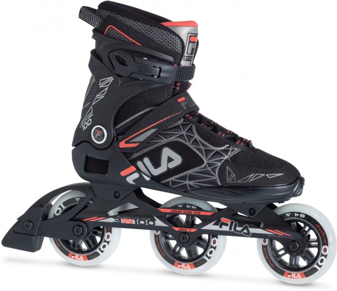 FILA LEGACY PRO 100 Inline Skate 2022 black/red - 45 kaufen