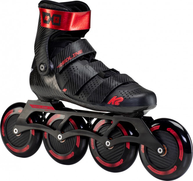 K2 REDLINE 110 Inline Skate 2022 black/red - 42,5 kaufen
