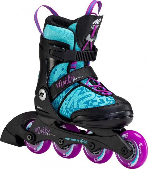 K2 MARLEE PRO TEST Kinder Inline Skate light blue/purple - 32-37 kaufen