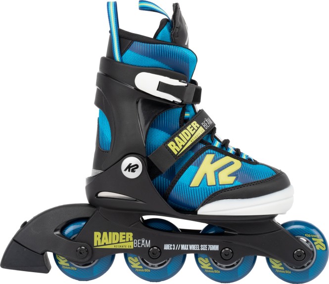 K2 RAIDER BEAM Kinder Inline Skate blue/yellow - 32-37 kaufen