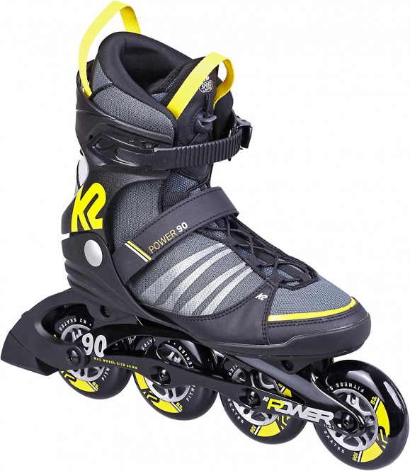 K2 POWER 90 II SPEEDLACE LTD Inline Skate black/yellow - 40,5 kaufen