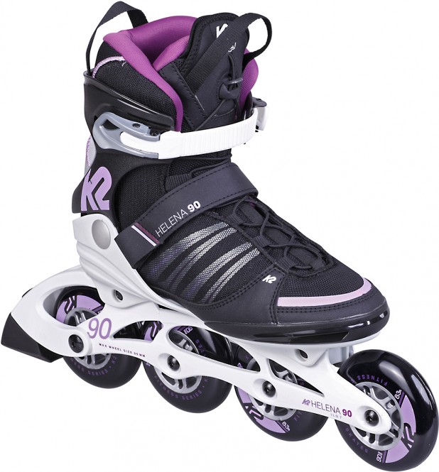 K2 HELENA 90 II SPEEDLACE LTD Inline Skate black/purple - 39,5 kaufen