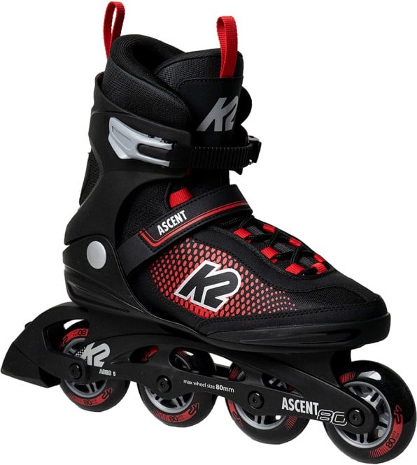 K2 ASCENT 80 M Inline Skate black/red - 44 kaufen