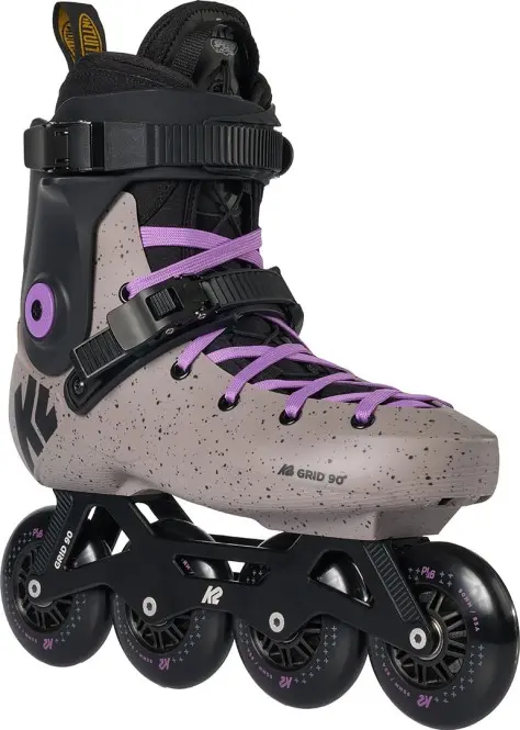 K2 GRID 90 Inline Skate 2025 grey/purple - 43,5 kaufen