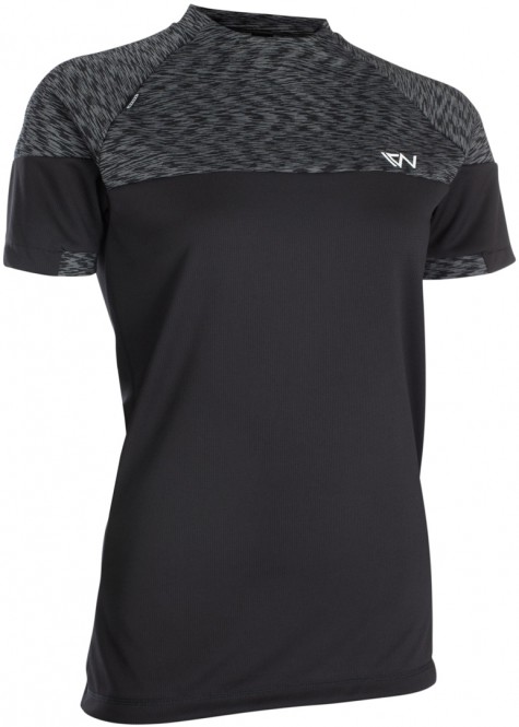 ION WETSHIRT WOMEN SS Lycra 2020 black melange - M