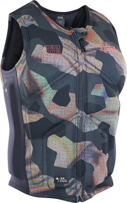 ION COLLISION CORE Weste 2022 grey camo - XS