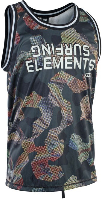 ION BASKETBALL TANK SHIRT Lycra 2022 grey camo - S