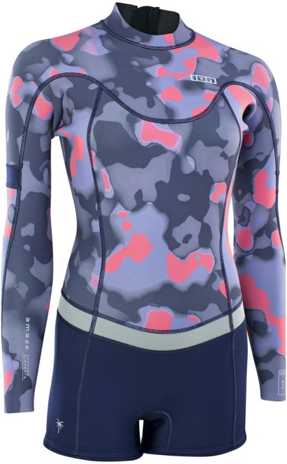 ION AMAZE 2.0 BACK ZIP LS Shorty 2022 capsule pink - M