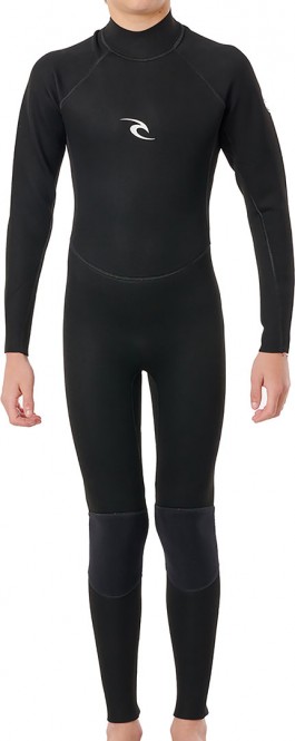 RIP CURL FREELITE JR 3/2 BACK ZIP Full Suit 2023 black - 16