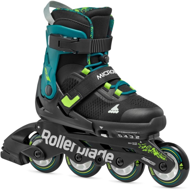 ROLLERBLADE MICROBLADE XT Inline Skate 2025 black/petrol green - 36,5-40,5 kaufen