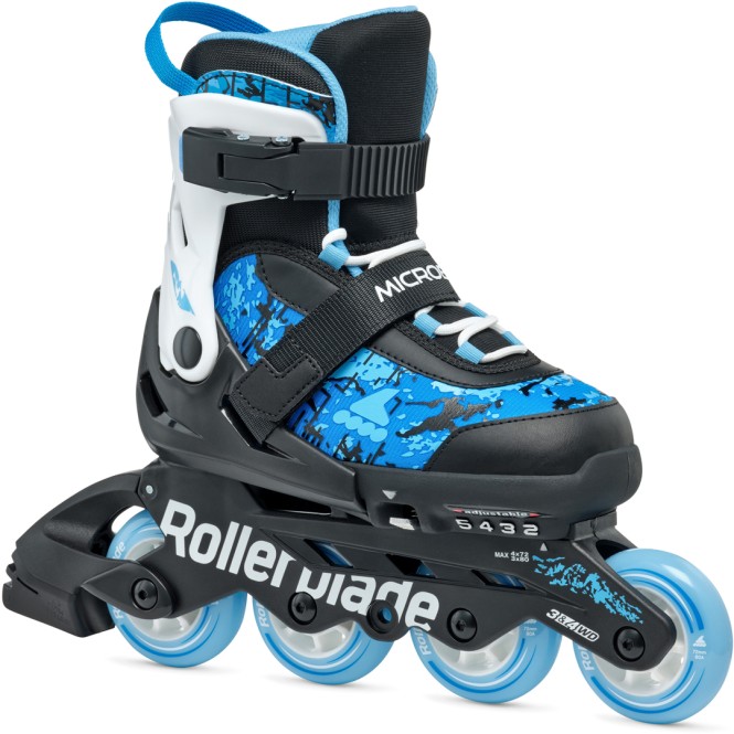 ROLLERBLADE MICROBLADE SL Inline Skate 2025 black/sky blue - 36,5-40,5 kaufen