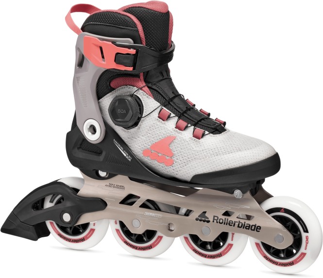 ROLLERBLADE MACROBLADE 90 BOA W Inline Skate 2026 grey/amethyst rose - 40,5/41