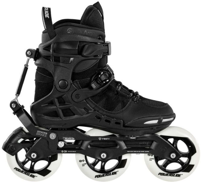 POWERSLIDE ARGON SYNCRO 110 Inline Skate 2025 black - 47 kaufen