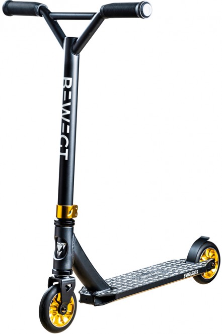 BEWEGT EVOATTACK JR Scooter black matt/gold kaufen