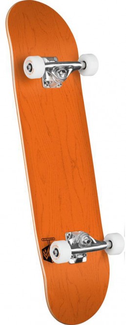 MINI-LOGO CHEVRON DETONATOR Skateboard dyed orange - 8.0x31.45 kaufen