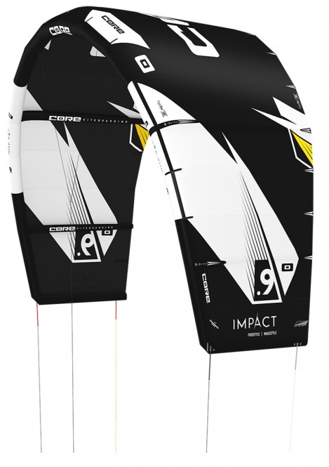 CORE IMPACT Kite black/black - 7.0