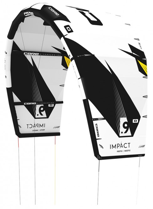 CORE IMPACT Kite white/yellow - 7.0