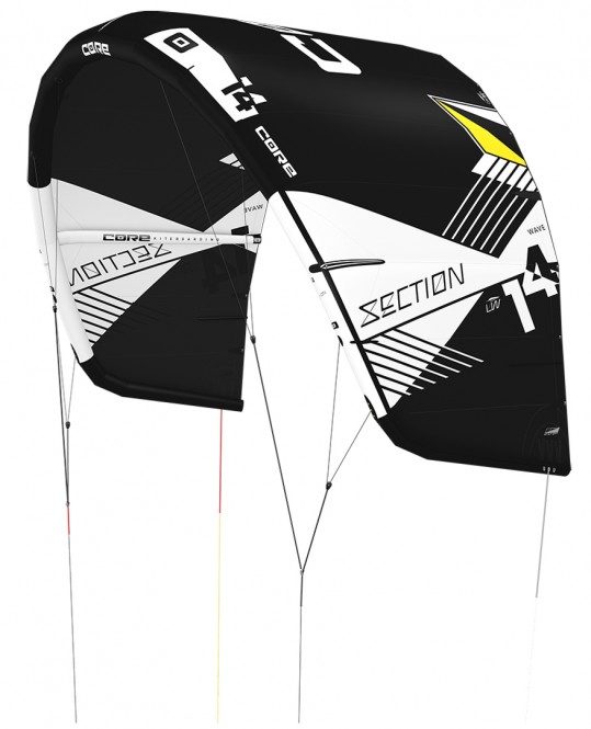 CORE SECTION WAVE LW Kite black/black - 12.0