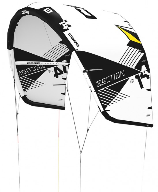 CORE SECTION WAVE LW Kite white/black - 12.0