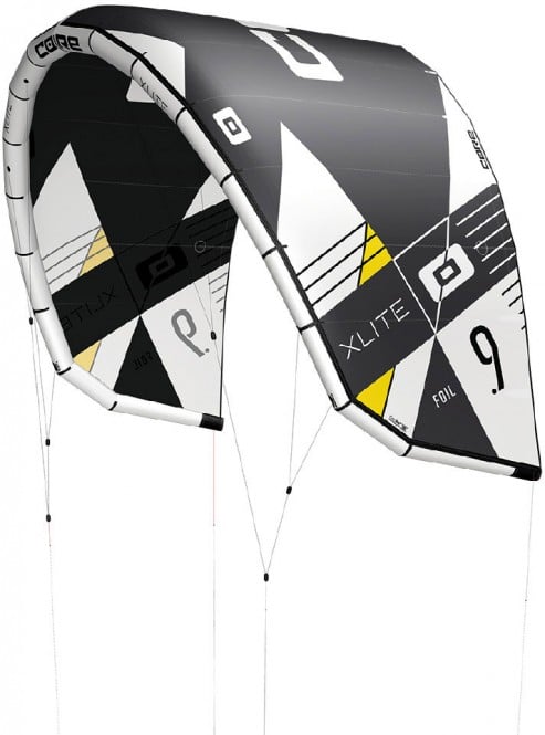 CORE XLITE Test-Kite white/black - 8.0