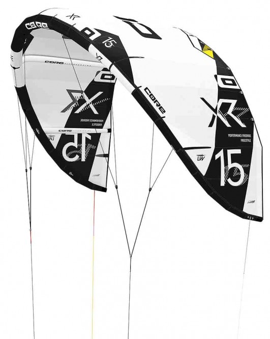 CORE XR5 LW Test-Kite white/black - 19.0