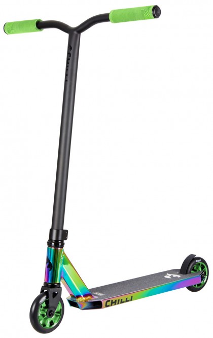 CHILLI PRO SCOOTER ROCKY TEST Scooter Grind Limited Edition neochrome/green kaufen