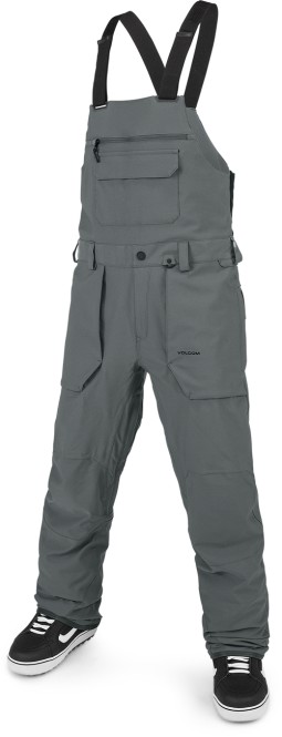 Volcom Roan Bib Hose 2024 Dark Grey - L
