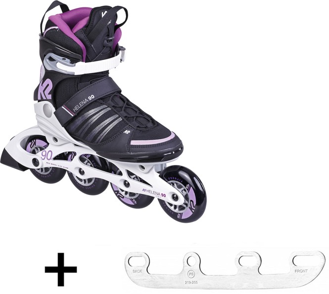 K2 HELENA 90 II SPEEDLACE LTD Inline Skate inkl. SABRES 4 Schlittschuh Eiskufen - 37 kaufen