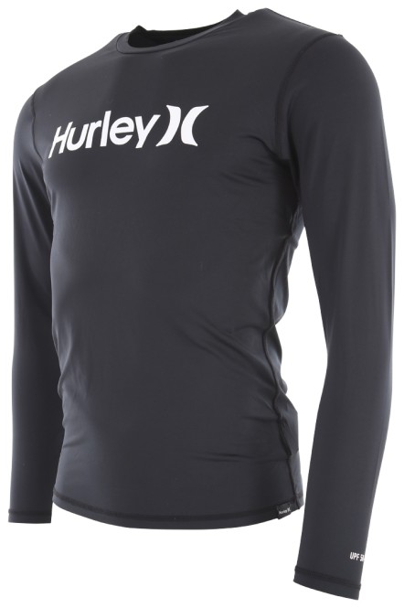 HURLEY ONE AND ONLY QUICKDRY LS Lycra 2024 black - XXL