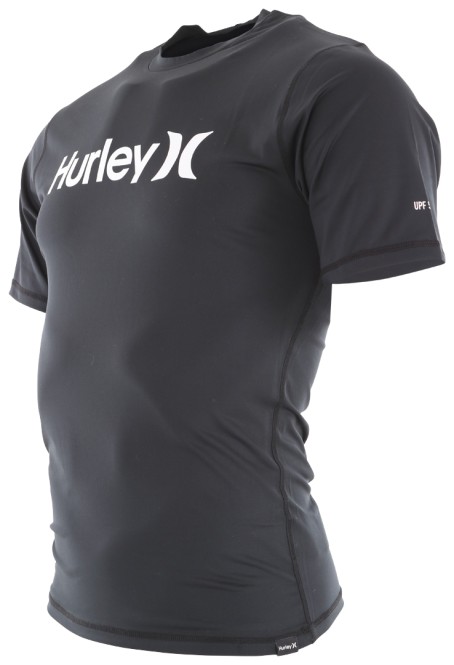 HURLEY ONE AND ONLY QUICKDRY SS Lycra 2024 black - XXL