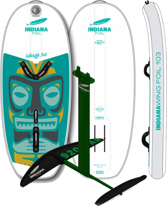 INDIANA WING FOIL Inflatable Foil Board 2021 inkl. WING 920 H-AR COMPLETE...