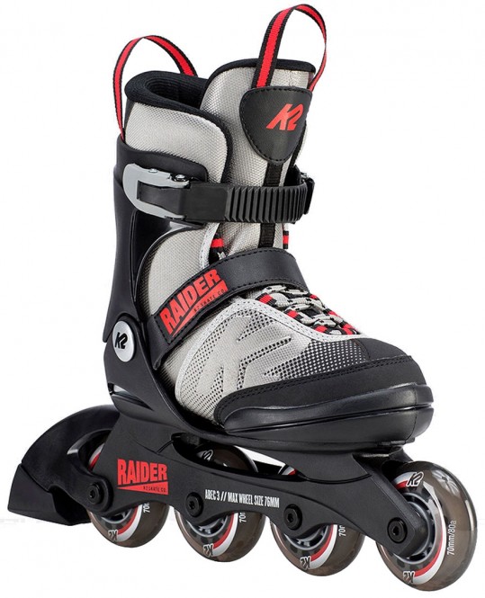 K2 RAIDER Kinder Inline Skate grey/red/black - 32-37 kaufen