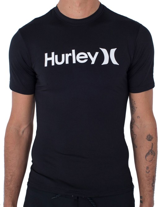 HURLEY ONE AND ONLY QUICKDRY SS Lycra 2023 black - M