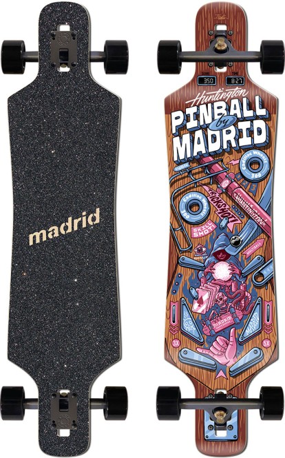 MADRID SKATEBOARDS PINBALL WIZARD 39 Longboard 2022 kaufen