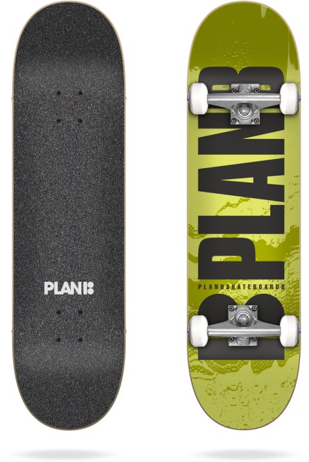 PLAN B ORIGINAL TEAM METALLIC Skateboard 2022 black - 8.0 kaufen