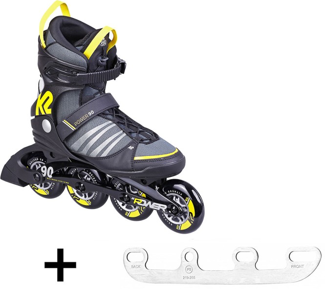 K2 POWER 90 II SPEEDLACE LTD Inline Skate inkl. SABRES 4 Schlittschuh Eiskufen - 40 kaufen