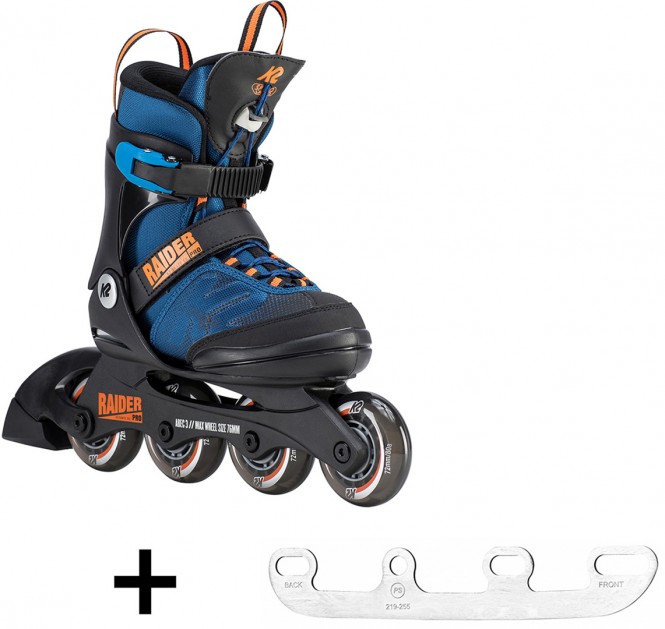 K2 Cadence Jr Girls Kinder Inline Skate Inkl. Sabres 4 Schlittschuh