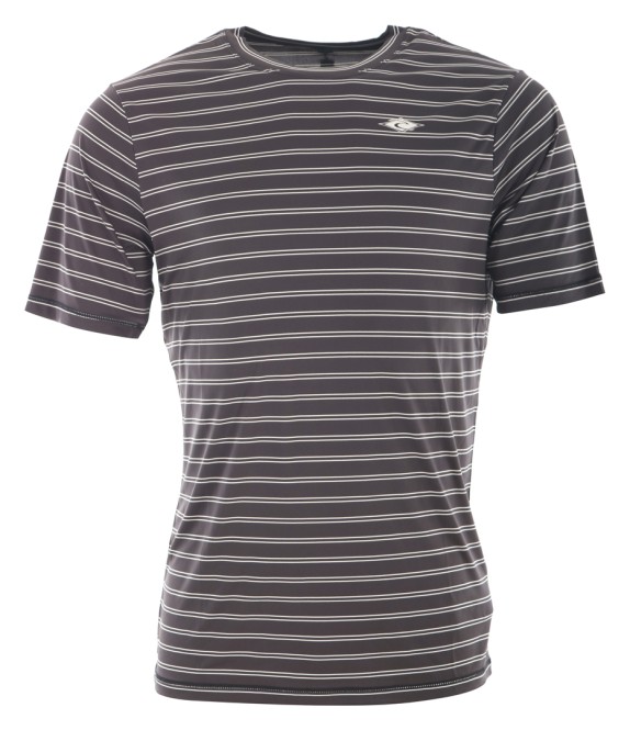 RIP CURL PLAIN STRIPE SS UV Lycra 2022 black - S