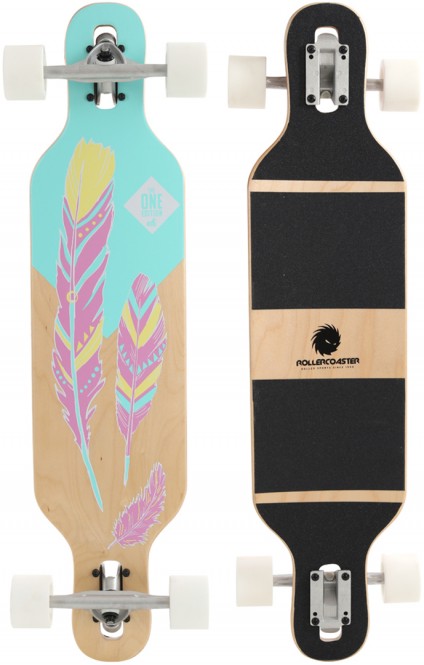 ROLLERCOASTER FEATHERS THE ONE EDITION DT TEST Longboard kaufen