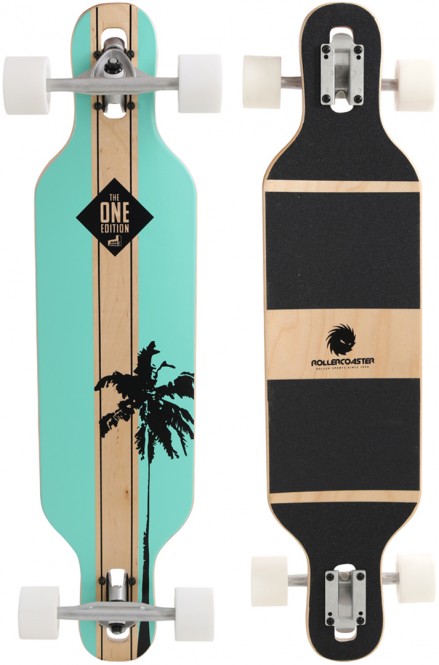 ROLLERCOASTER PALMS THE ONE EDITION DT Longboard mint kaufen