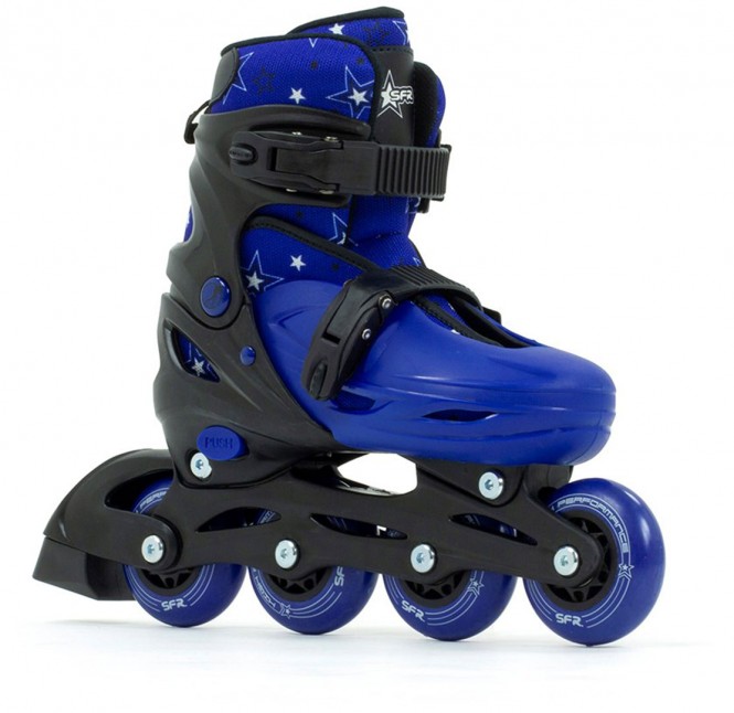 SFR PLASMA KIDS Inline Skate 2021 black/blue - 33-37 kaufen