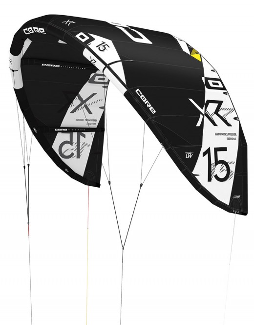 CORE XR5 LW Test-Kite tech black 10 - 19.0