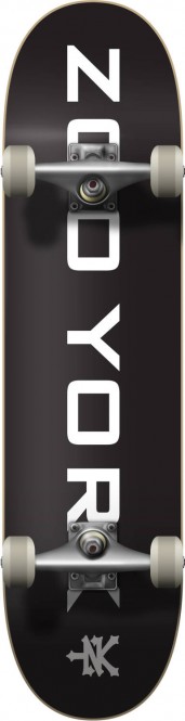 ZOO YORK LOGO BLOCK Skateboard 2021 black/white - 8.0x32 kaufen